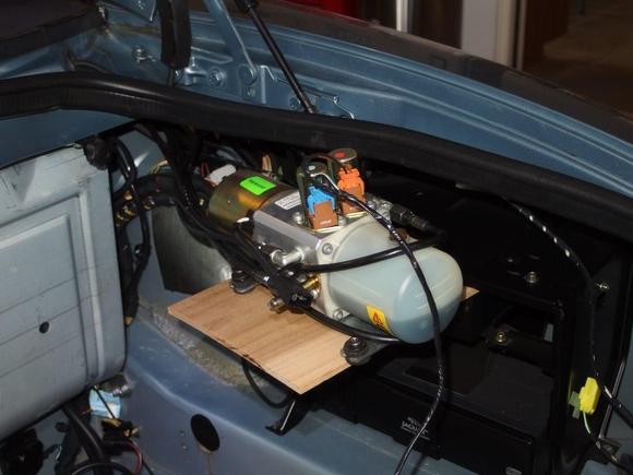 I lost a lot of fluid!