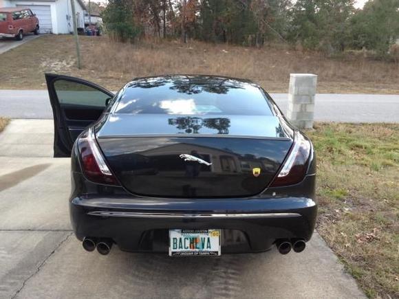 Spoiler from rear (Before Carbon Warp)