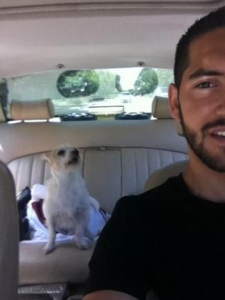 My back seat partner