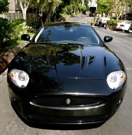 Blacked out grill