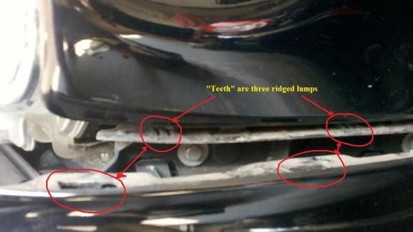 2014 08 08 XJR Fixing Dent Bumper clips