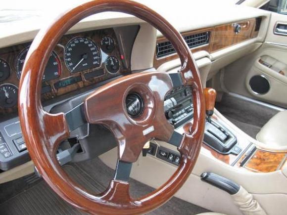 Nice shot of interior and Momo wheel!