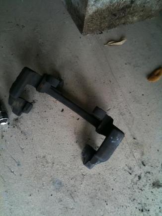 Part removed for rotor removal