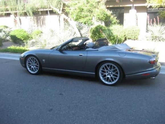 Heading to show the XKR off @ Cars and Coffee Scottsdale