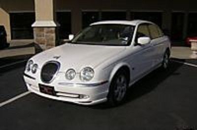 2002 Jaguar S Type, 3.0 (V6) 240hp, white