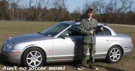 Kitty ain't no soccer mom!