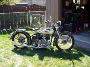 34 H-D VL - been at this project since 1983, yet to ride it very far.  Total greound up restoration