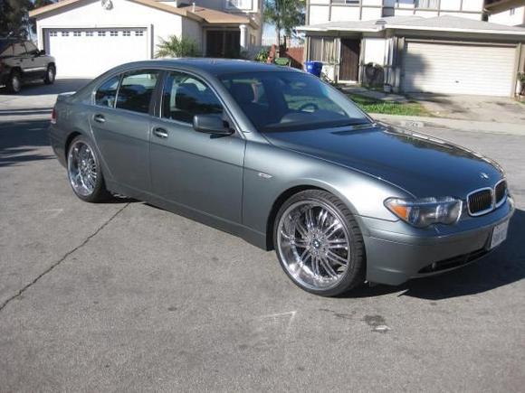 Just started on this one. 745I