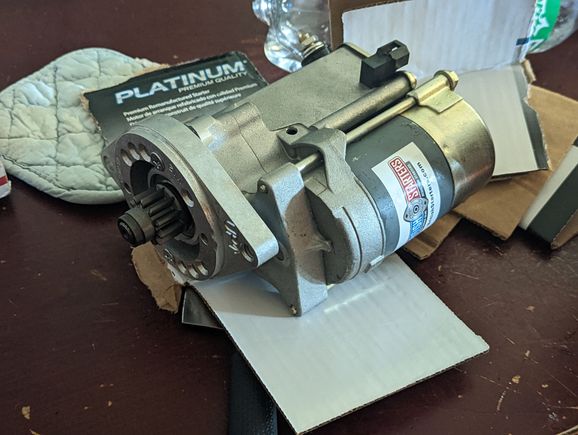 Starter before installation