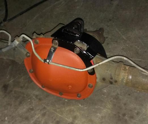 new rear end and re-designed panhard bar