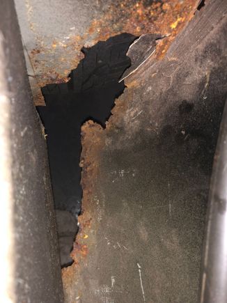 and from the inside looking down my garage floor looks like this.