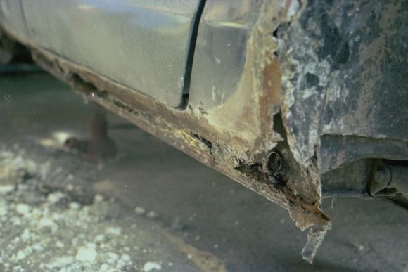 Sill front and end cap