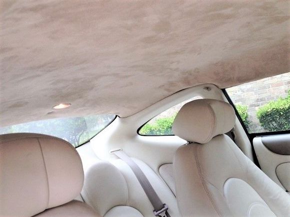         Ivory Interior with Alcantra Headliner   