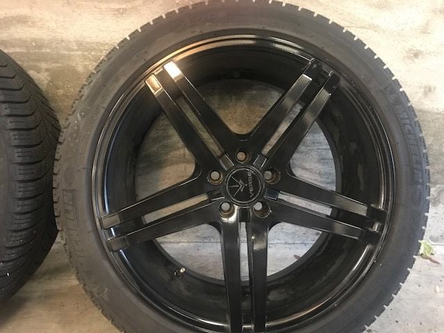 Wheels and Tires/Axles - Winter wheels and tires for 2016+ XF/XE 245/40/19 Michelin X-Ice - $700 - Used - 2016 to 2019 Jaguar XF - Boston, MA 02474, United States