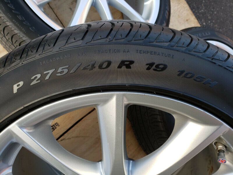 Wheels and Tires/Axles - OEM Jaguar "Aleutian" 19 Inch Staggered Rims x2 - W/TPMS - Used - All Years Jaguar All Models - Toronto, ON L7A0T7, Canada