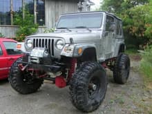 Jeep 2000 TJ, after many years of mods, and alot of money