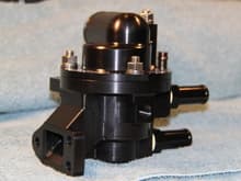 REAR/SIDE VIEW OF ASSEMBLED THERMOSTAT ASSEMBLY