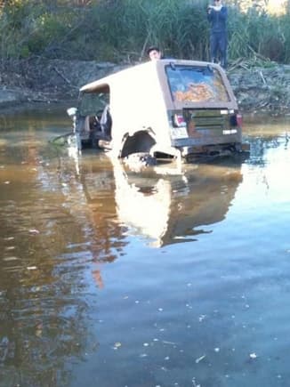 jeep can't swim