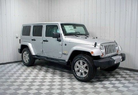 2012 jeep wrangler unlimited sahara bright silver metallic in carthagena ohio 94601203582587090