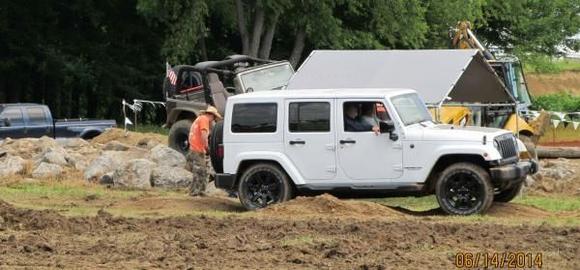 Just getting ready to play in the mud