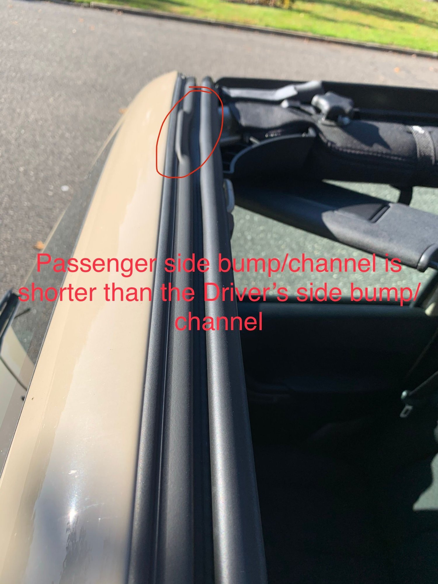 JK Window/Header Seal, is this the right seal? The top