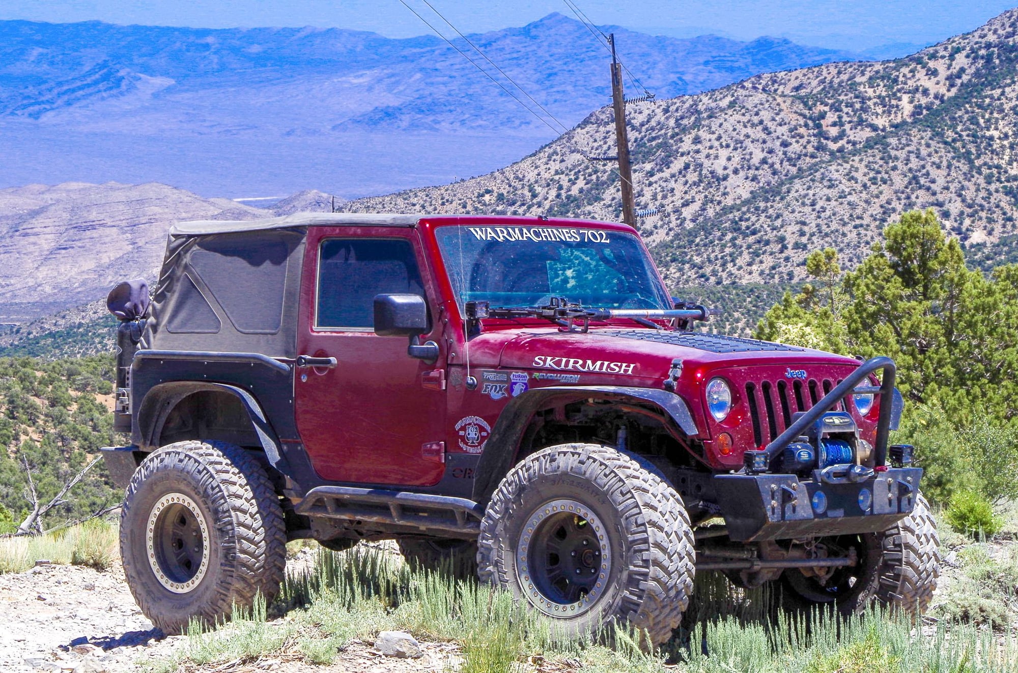 2012 Jeep Wrangler - 2012 JK Fully Built Rock Crawler - Used - VIN 1C4AJWAG3CL102248 - 60,500 Miles - 6 cyl - 4WD - Manual - SUV - Red - Las Vegas, NV 89178, United States