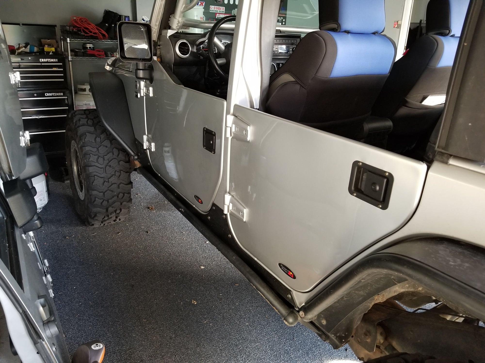 Exterior Body Parts - Half Doors w/upper windows - Used - 2007 to 2017 Jeep Wrangler - York, PA 17402, United States