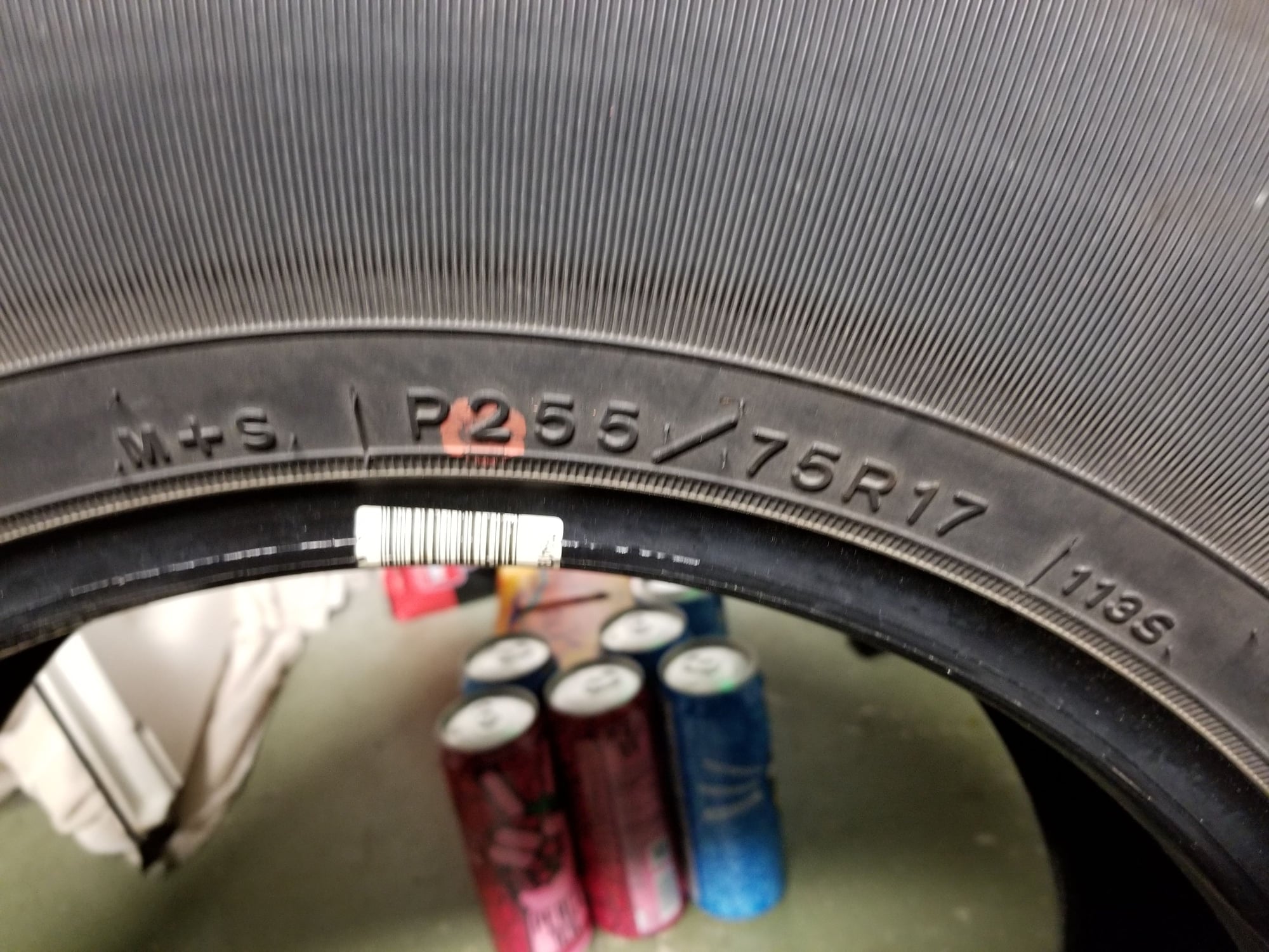Wheels and Tires/Axles - FS - Goodyear Wrangler SR-A P255/75R17 tire - Used - Northville, MI 48167, United States