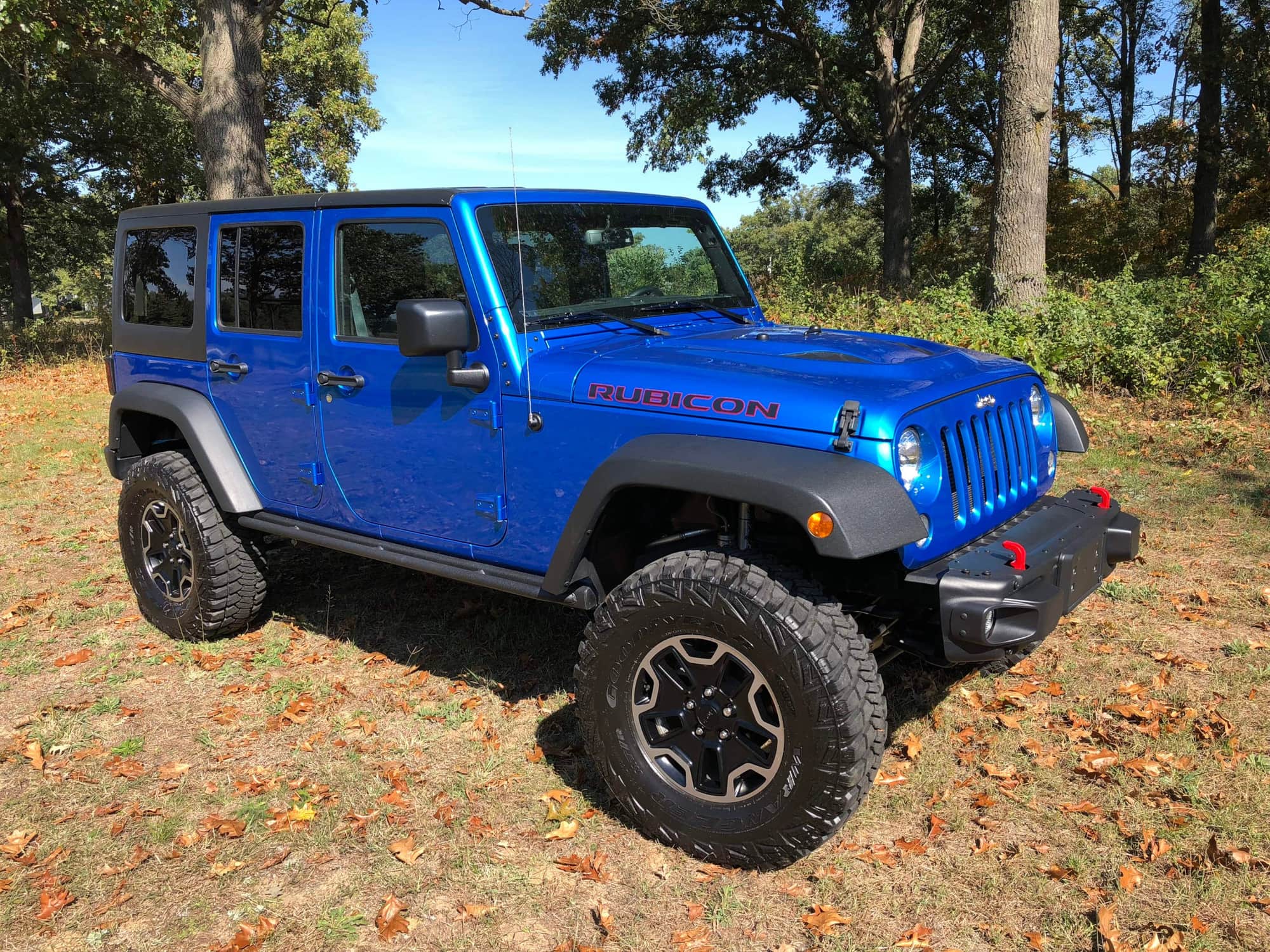 2016 Jeep Wrangler - FS: 2016 JK Hard Rock Rubicon 16k miles - Used - VIN 1C4HJWFG9GL170339 - 16,337 Miles - 6 cyl - 4WD - Automatic - Blue - Wheatfield, IN 46392, United States