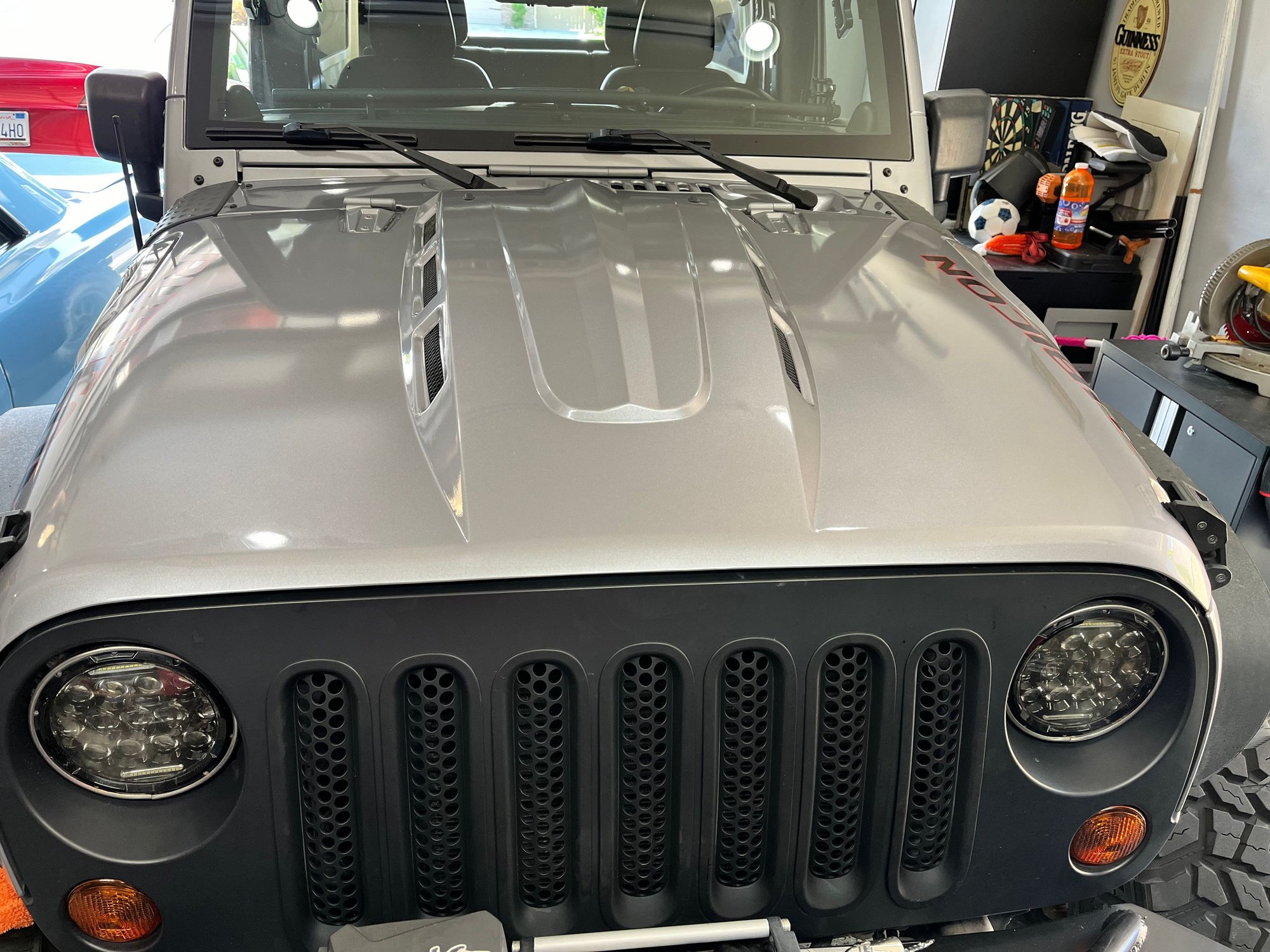 Exterior Body Parts - Trade DV8 hood - Used - 2007 to 2018 Jeep Wrangler Unlimited - Yorba Linda, CA 92886, United States