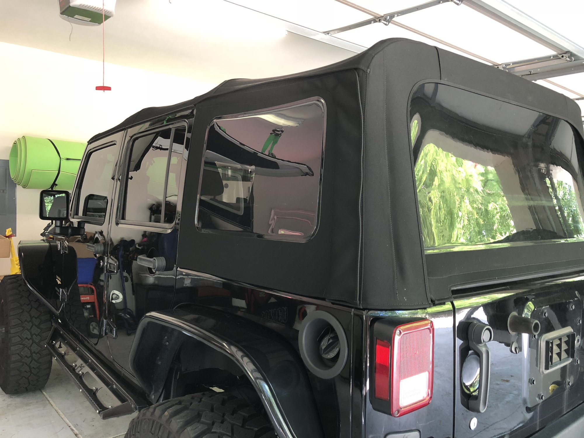 Jeep Wrangler Premium Black Sunrider Soft Top