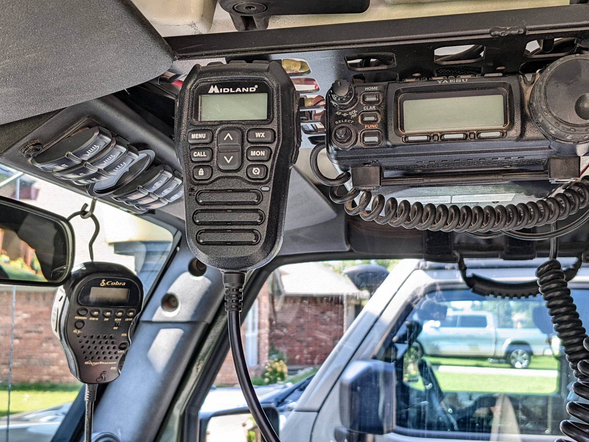 Microphone / switch mount The top destination for Jeep