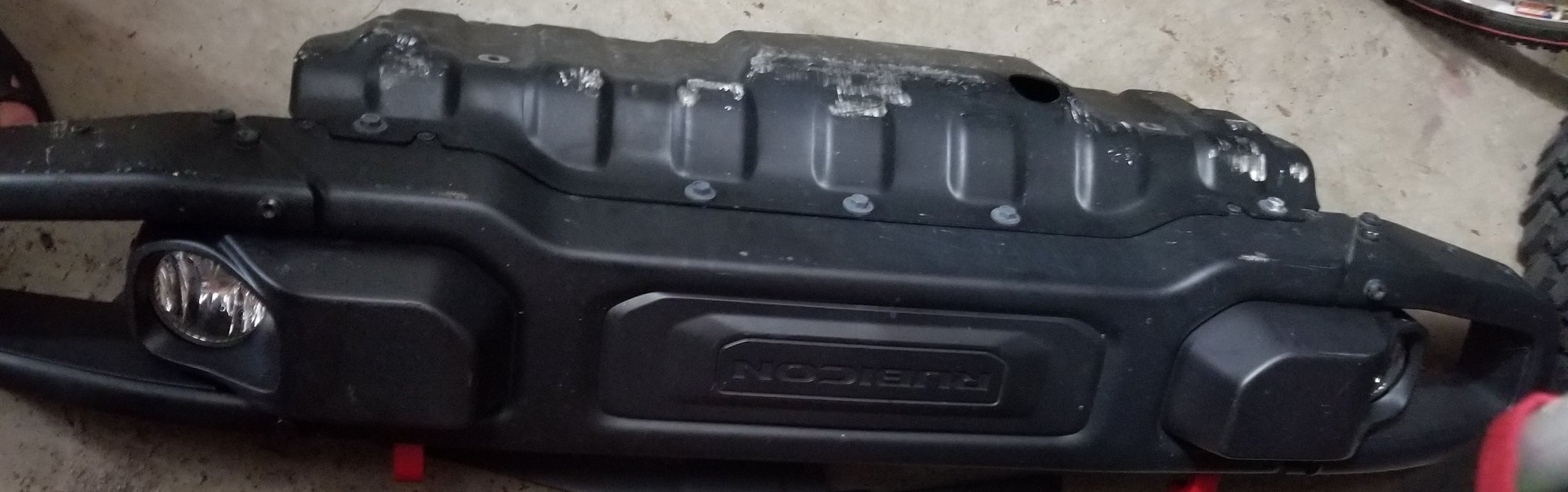 Exterior Body Parts - 2015 Rubicon Hard Rock Front Bumper - Used - 2007 to 2018 Jeep Wrangler - 2007 to 2018 Jeep Wrangler - Chicago, IL 60606, United States