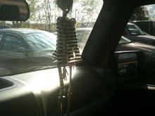 Skeleton in the front (there's another in the back, and he's bigger, but the picture sucked even more than this one).