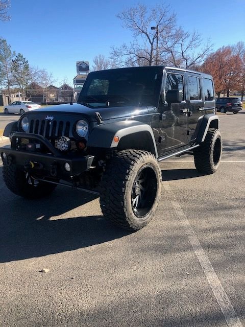 2012 Jeep Wrangler - 2012 JKU Jeep Wrangler Unlimited, Modified, Lifted, 4x4, Runs great - Used - VIN 12345678912345678 - 140,000 Miles - 6 cyl - 4WD - Automatic - Black - Denver, CO 80202, United States
