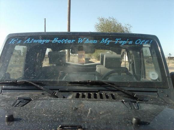 Windshield Decal!