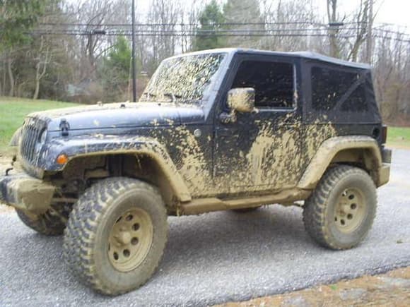 Just a little muddy