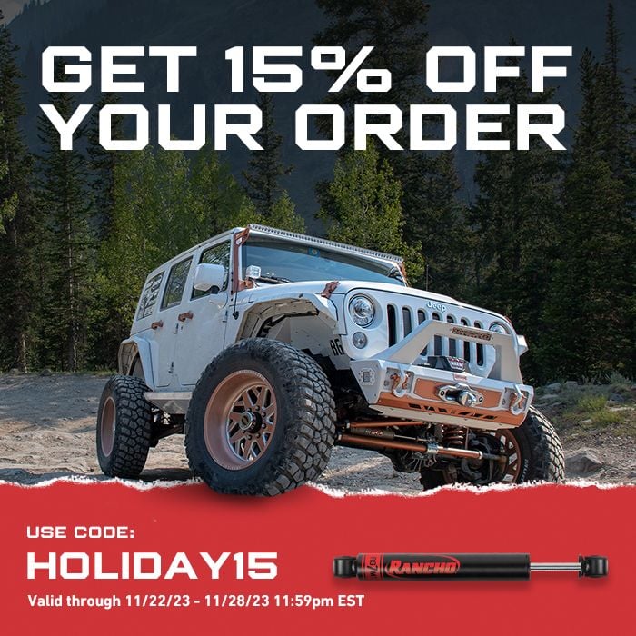 Steering/Suspension - Visit Rancho's new website and save 15% and get free shipping for Black Friday! -  - 0  All Models - Monroe, MI 48161, United States