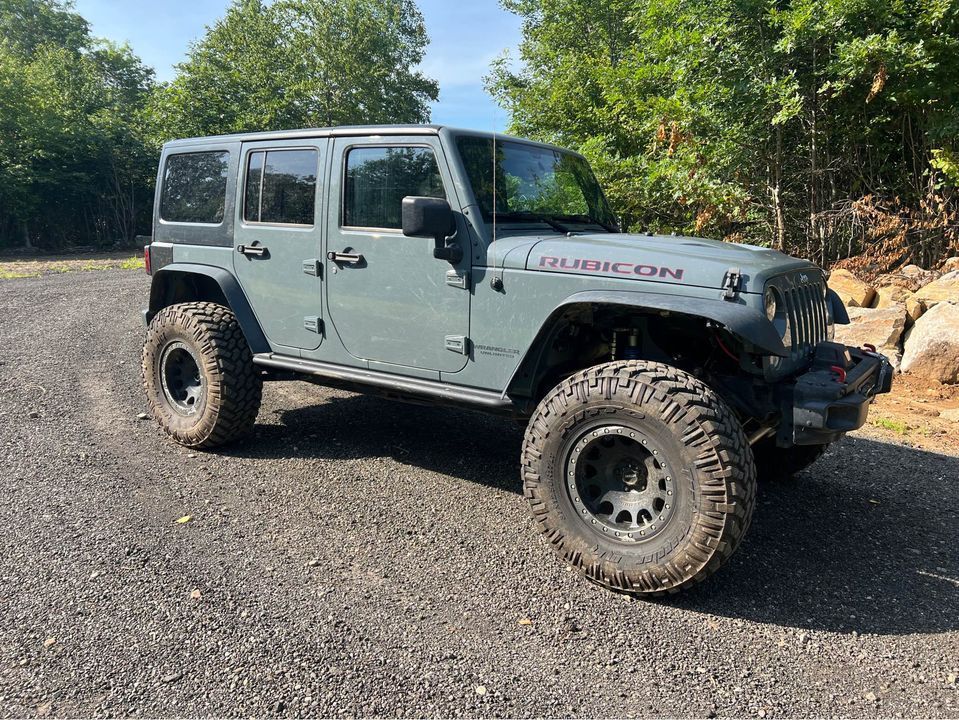 2014 Jeep Wrangler - 2014 Jeep Wrangler Rubicon, EVO Coilovers, 37s, Beadlocks - Used - VIN 1C4HJWFG2EL308185 - 85,000 Miles - 6 cyl - 4WD - Automatic - SUV - Gray - Killingworth, CT 06419, United States