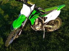 My 2020 klx300r with a skda graphics kit