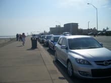 more mazdas on the seawall