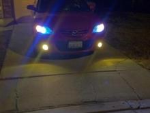 My HIDs and fogs. Looks pretty sweet if I do say so!