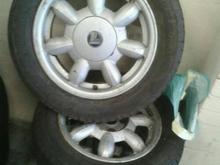 Mazda MX5 alloys and tyres Wheel size 185 / 60 / R14 85.00 ovno oldhill