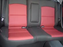 Mazda 3 rear seats