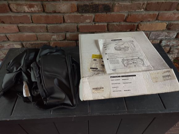 Black, 2016-2025. Mazda Miata, Part# 00008GD 12A. Never installed. $75.00 or B.O. plus shipping. 