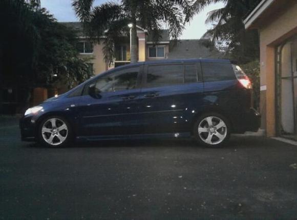 the lowering process begins. front done