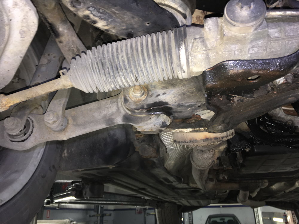 Can you visually tell if steering rack is bad? - MBWorld.org Forums