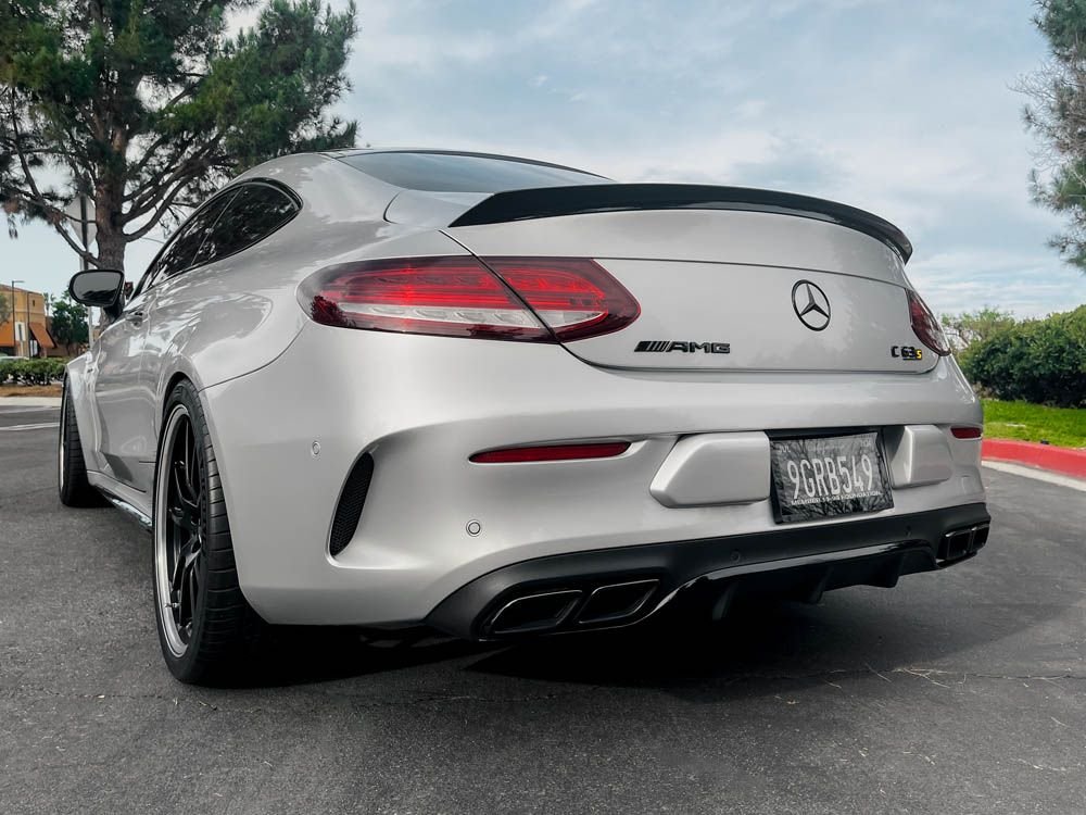 2018 Mercedes-Benz C63 AMG S - 2018 C63S COUPE | 40K MILES | OEM+ - Used - VIN WDDWJ8HB8JF635841 - 41,500 Miles - 8 cyl - 2WD - Automatic - Coupe - Silver - Laguna Beach, CA 92651, United States