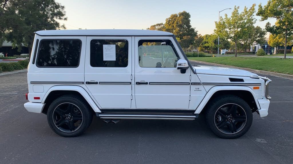 2017 Mercedes-Benz G63 AMG - 2017 G63 POLAR WHITE 2017 Mercedes-Benz G63 AMG DESIGNO - Used - VIN WDCYC7DF6HX264452 - 25,743 Miles - 8 cyl - AWD - Automatic - SUV - White - San Jose, CA 95112, United States