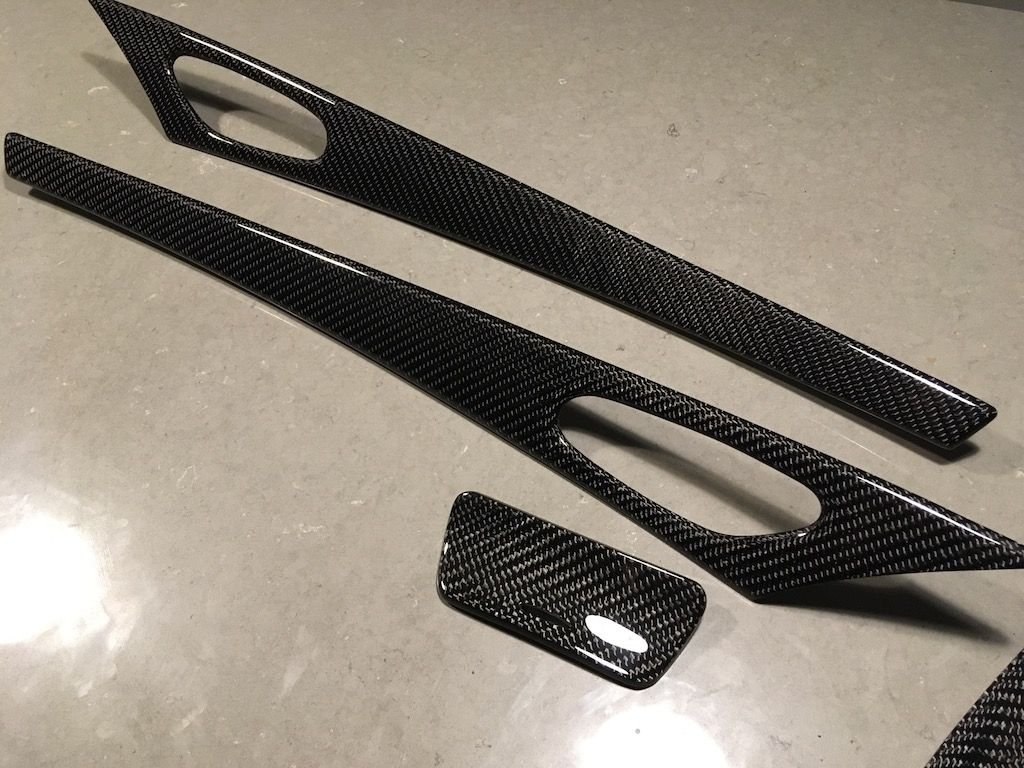 Interior/Upholstery - FS: R230 4 piece carbon fiber interior trim set - New - 2002 to 2004 Mercedes-Benz SL500 - Phoenix, AZ 85009, United States
